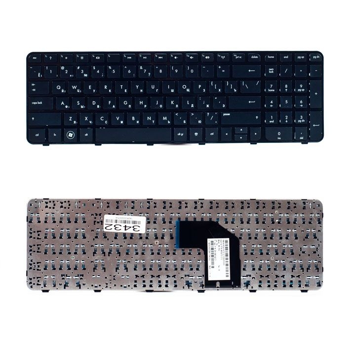 Клавиатура HP Pavilion G6-2000 черная без рамки Прямой Enter