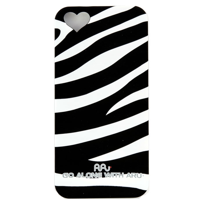 Чехол ARU для iPhone 5/5S/5SE Zebra Stripe Black