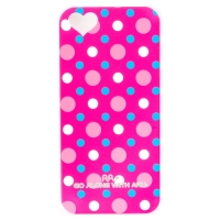 Чехол ARU для iPhone 5/5S/5SE Cutie Dots Red