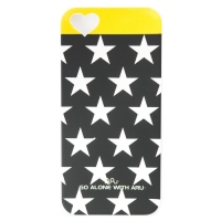 Чехол ARU для iPhone 5/5S/5SE Stars Mix & Match Black