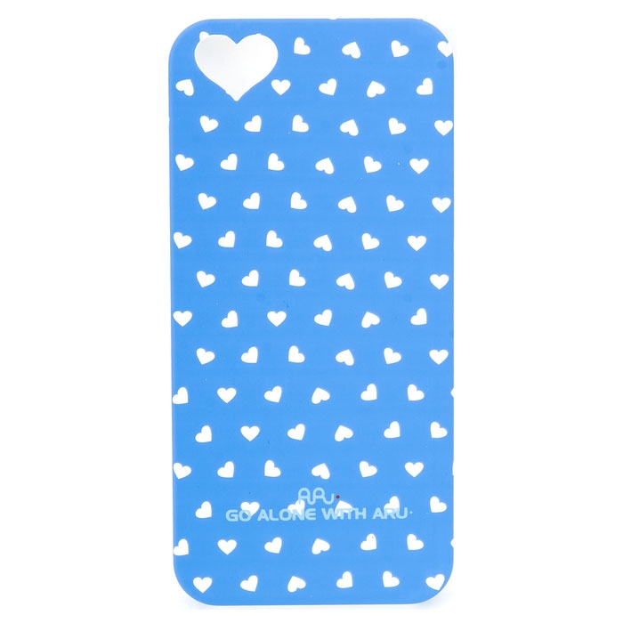 Чехол ARU для iPhone 5/5S/5SE Hearts Blue