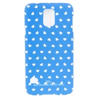 Чехол ARU для Samsung Galaxy S5 Hearts Blue