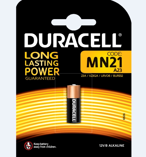 Батарейка Duracell MN21 1шт.