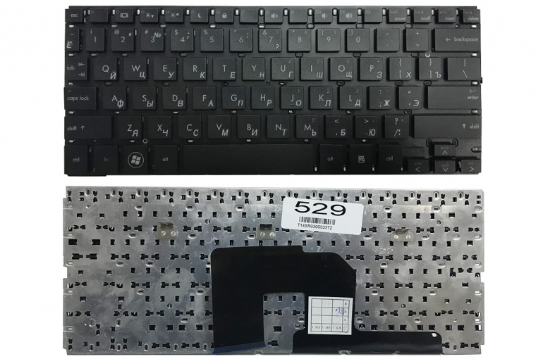 Клавіатура HP Mini 5101 5102 2150 чорна без рамки Прямий Enter