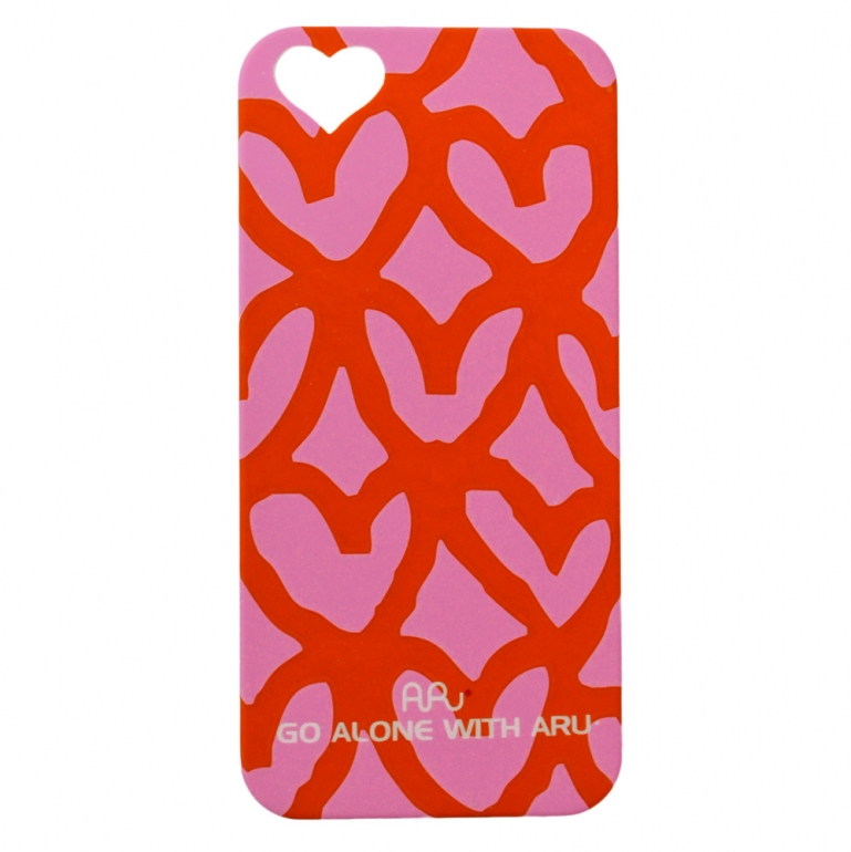 Чехол ARU для iPhone 5/5S/5SE Madly in Love Pink