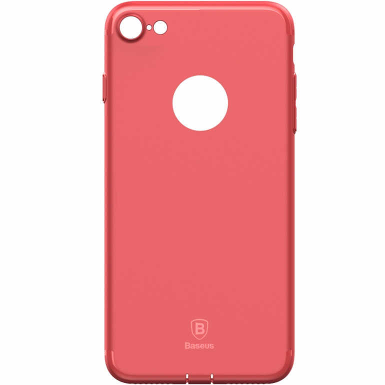 Чехол Baseus для iPhone 8/7 Simple Solid Red