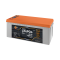 Аккумулятор LP LiFePO4 25,6V - 160 Ah (4096Wh) (BMS 200A/100А) пластик LCD Smart BT