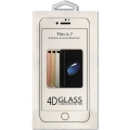 Защитное cтекло Buff для iPhone SE 2020, iPhone 7, iPhone 8, 4D, 0.3mm, 9H, черное