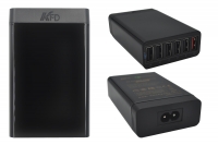 Сетевое зарядное устройство KFD Qualcomm Quick Charge 2.0, 6 портов USB, 60W