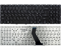 Клавиатура для ноутбука Acer Aspire V5-552 V5-552G V5-572 V5-573 V7-581 V7-582 черная без рамки Прямой Enter