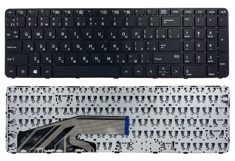 Клавіатура HP ProBook 450 G3 455 G3 470 G3 450 G4 455 G4 470 G4 650 G2 655 G2 чорна