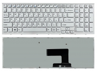 Клавиатура для ноутбука Sony VPC-EL Series белая