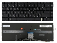 Оригинальная клавиатура HP Spectre x360 14-EA 14-EB 14-AE графитовая без рамки Прямой Enter подсветка PWR