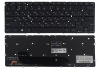 Клавиатура Dell XPS 12 9Q23 9Q33 L221X XPS 13 9333 L321X L322X черная без рамки подсветка Прямой Enter