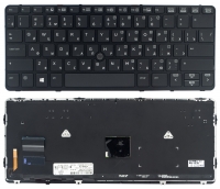 Оригінальна клавіатура HP Elitebook 720 G1 720 G2 725 G2 820 G1 820 G2 чорна підсвітка Fingerpoint