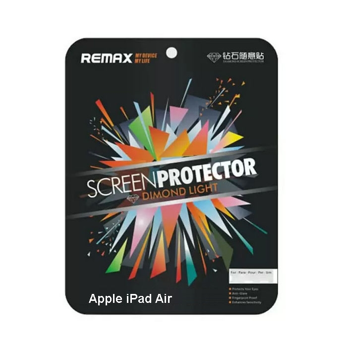 Защитная пленка Remax для iPad Air, iPad Air 2, iPad Pro 9.7, iPad 2017, iPad 2018 - бриллиантовая
