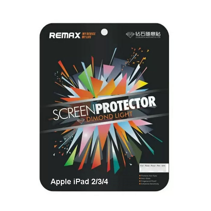 Защитная пленка Remax для iPad 2, New iPad 3, iPad 4, бриллиантовая