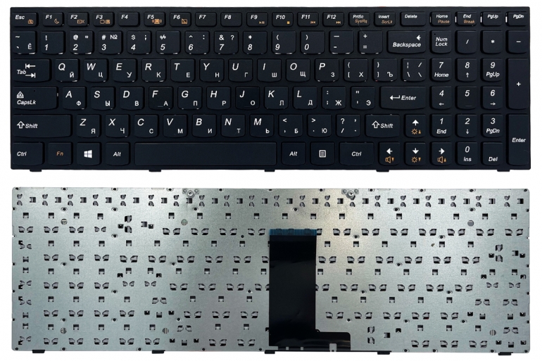 Клавиатура Lenovo IdeaPad B5400 M5400 черная