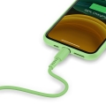 Кабель Baseus Colorful USB 2.0 to Lightning 2.4A 1.2M Зеленый
