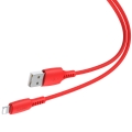 Кабель Baseus Colorful USB 2.0 to Lightning 2.4A 1.2M Красный