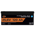 Аккумулятор LogicPower Lifepo4 25,6V - 120 Ah (3072Wh) (Smart BMS 100А) с Bluetooth пластик для ИБП
