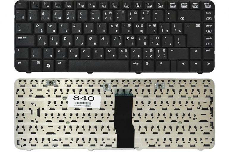 Клавиатура HP Compaq CQ50 G50 черная