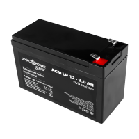 Аккумулятор LogicPower AGM LP 12-9.0 AH SILVER