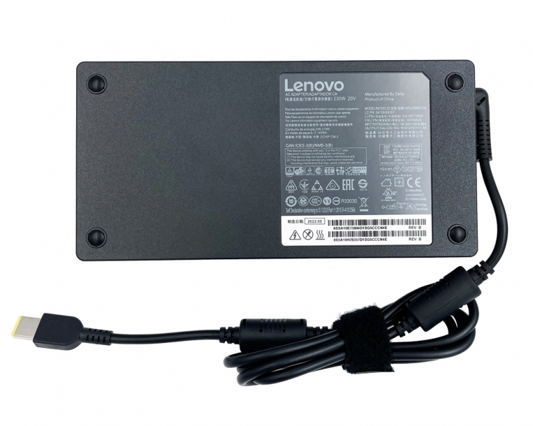 Оригинальный блок питания Lenovo 20V 11.5A 230W USB Square pin Slim