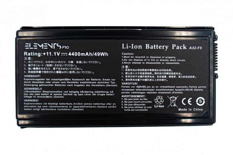 Батарея Elements PRO для Asus F5 X50 X59 11.1V 4400mAh