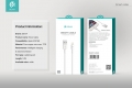 Кабель Devia Smart Lightning для iPhone/iPad/iPod, White
