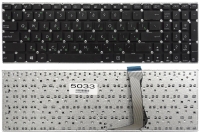 Клавиатура для ноутбука Asus E502S E502M E502MA E502SA E502NA черная без рамки Прямой Enter
