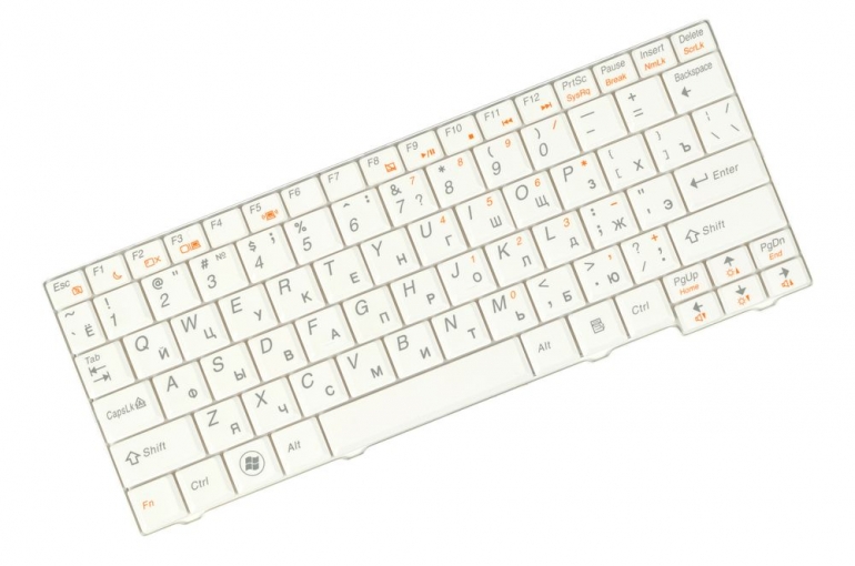 Клавіатура Lenovo IdeaPad S10-2 біла