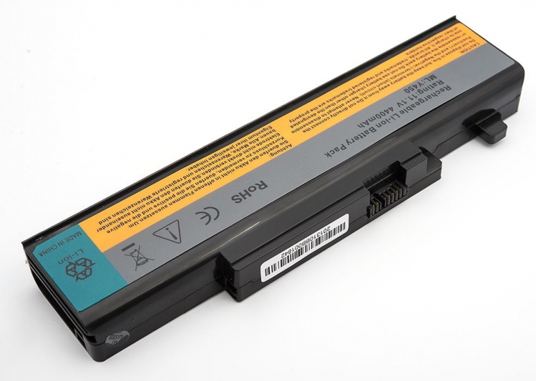 Батарея Lenovo IdeaPad Y450 Y550 L08L6D13 11.1V 4400mAh, черная