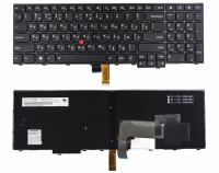 Оригінальна клавіатура Lenovo Thinkpad Edge E550 E550C E555 чорна fingerpoint підсвітка
