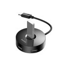 USB Hub Baseus Round Box Type-C to USB3.0*1 + USB2.0*3 Черный