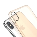 Чехол Baseus для iPhone Xs Max Simplicity Прозрачный Золотой