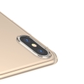 Чехол Baseus для iPhone Xs Max Simplicity Прозрачный Золотой