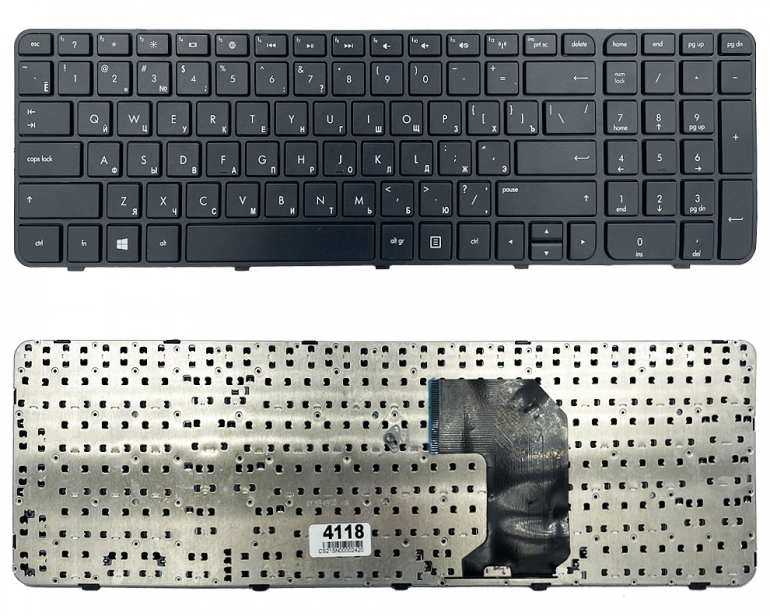 Оригінальна клавіатура HP Pavilion G7-2000 G7-2100 G7-2200 G7-2300 чорна