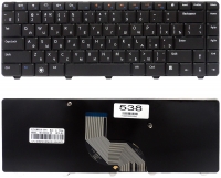Клавіатура Dell Inspiron 14V 14R N4010 N4030 N5030 M5030 чорна