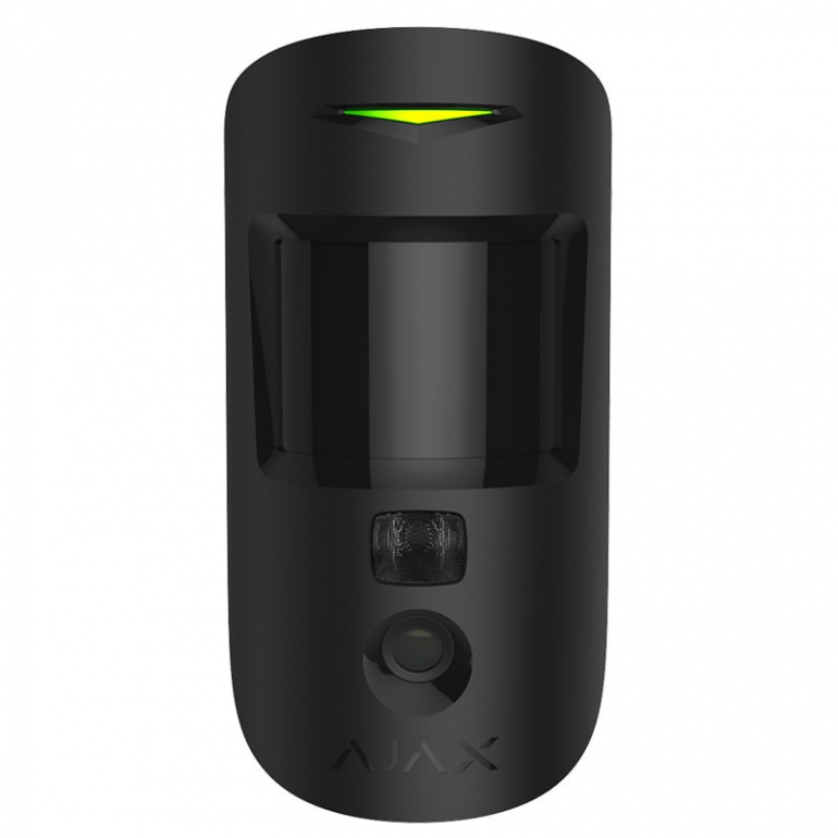 Беспроводной датчик движения с камерой Ajax MotionCam Черный