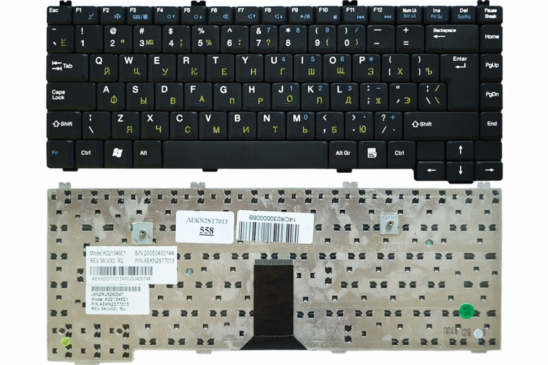 Клавиатура Lenovo IdeaPad A800 E420 V60 V66 V80 черная