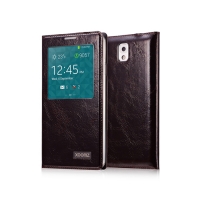 Чехол Xoomz для Samsung Galaxy Note 3 Original Oil Wax Leather Coffee (side-open)