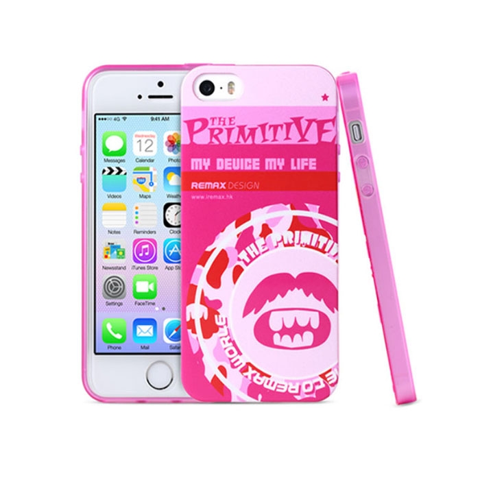 Чехол Remax для iPhone 5/5S/5SE Primitive 2 Pink