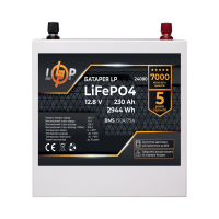 Аккумулятор LP LiFePO4 12V (12,8V) - 230 Ah (2944Wh) (BMS 150A/75А) металл для ИБП