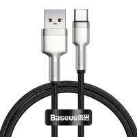 Кабель Baseus Cafule USB 2.0 to Type-C 66W 1M Чорний