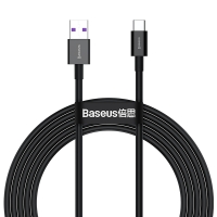 Кабель Baseus Superior USB 2.0 to Type-C 66W 2M Чорний