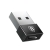 Переходник Baseus Exquisite USB Male to Type-C Female Черный