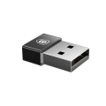 Переходник Baseus Exquisite USB Male to Type-C Female Черный
