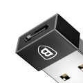 Переходник Baseus Exquisite USB to Type-C Черный