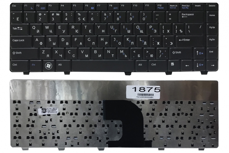 Клавиатура Dell Vostro 3300 3400 3500 3700 черная